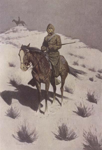 Frederic Remington The Cossack Post (mk43) oil painting image